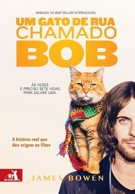 NÃO FICÇÃO Um Gato de Rua Chamado Bob Translation missing: pt-BR.activerecord.decorators.item_part_image/alt