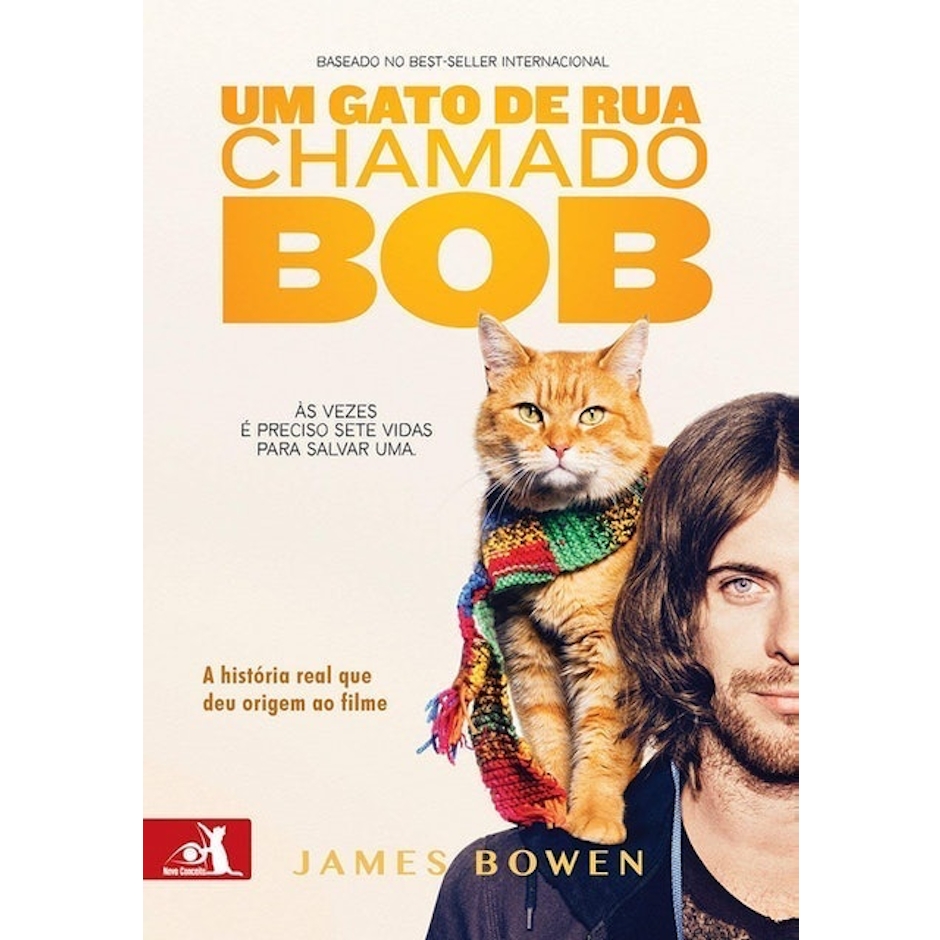NÃO FICÇÃO Um Gato de Rua Chamado Bob Translation missing: pt-BR.activerecord.decorators.item_part_image/alt