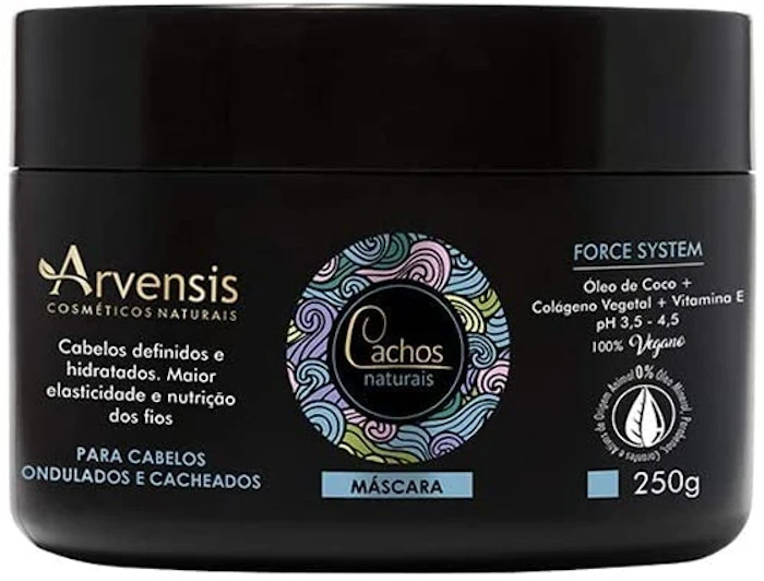 ARVENSIS Máscara Cachos Naturais Ondulados e Cacheados 250g Translation missing: pt-BR.activerecord.decorators.item_part_image/alt
