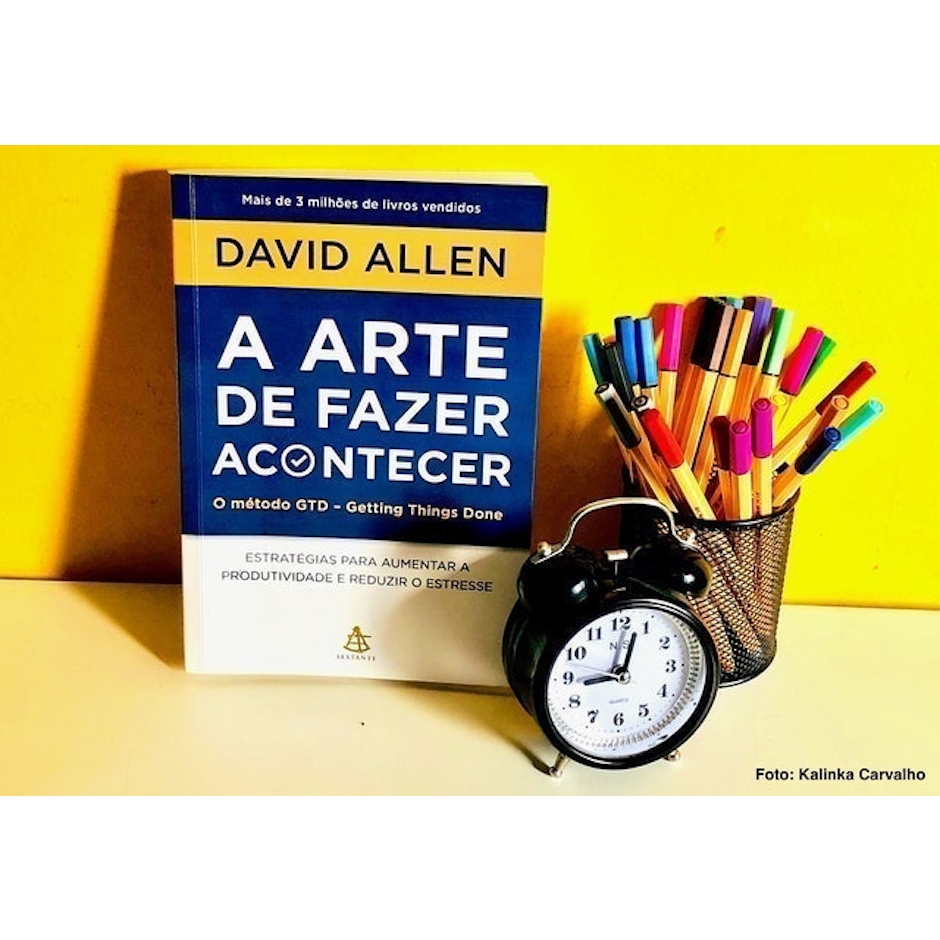 DAVID ALLEN A Arte de Fazer Acontecer - GTD Translation missing: pt-BR.activerecord.decorators.item_part_image/alt