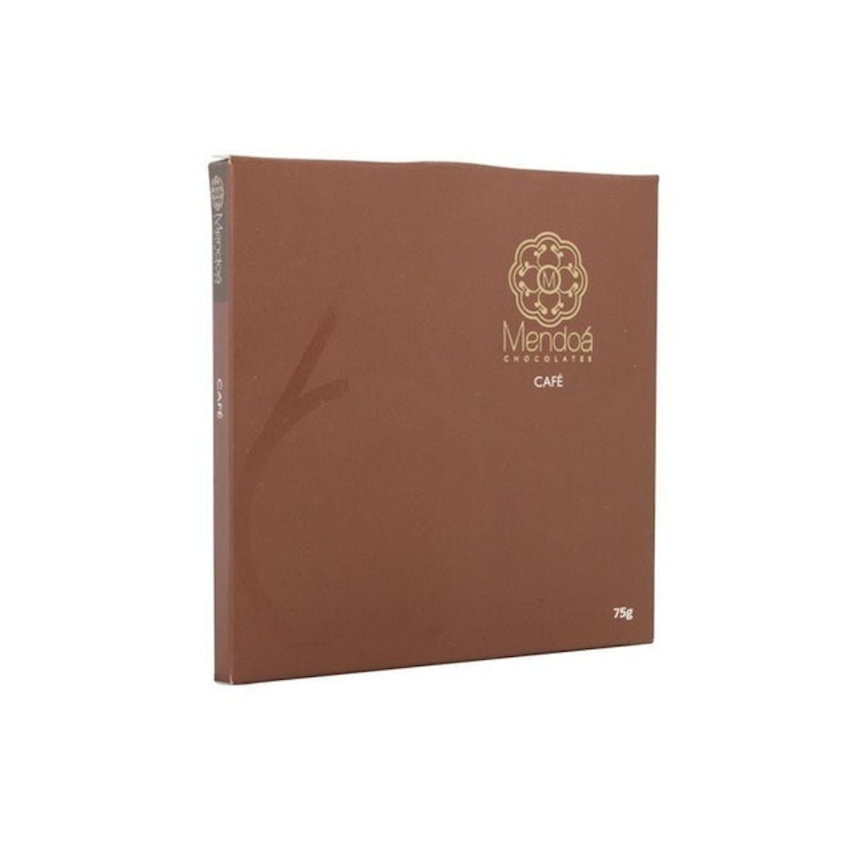 MENDOÁ Chocolate 60% Cacau com Café 75g Translation missing: pt-BR.activerecord.decorators.item_part_image/alt