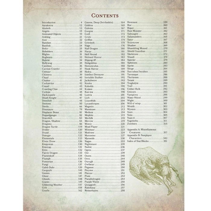 WIZARDS OF THE COAST Dungeons & Dragons Monster Manual (Inglês) Translation missing: pt-BR.activerecord.decorators.item_part_image/alt