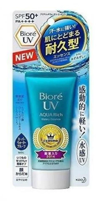 BIORÉ UV Aqua Rich Watery Essence FPS 50+ Translation missing: pt-BR.activerecord.decorators.item_part_image/alt