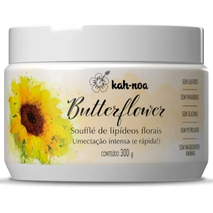KAH-NOA Máscara Umectante Soufflé de Lipídios Butterflower 300g Translation missing: pt-BR.activerecord.decorators.item_part_image/alt