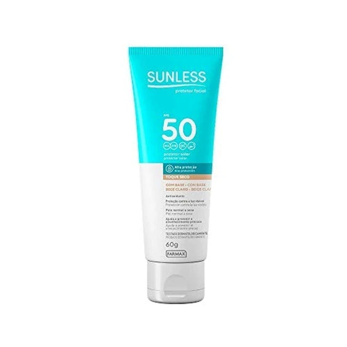 FARMAX Protetor Solar Facial com Base Sunless Translation missing: pt-BR.activerecord.decorators.item_part_image/alt