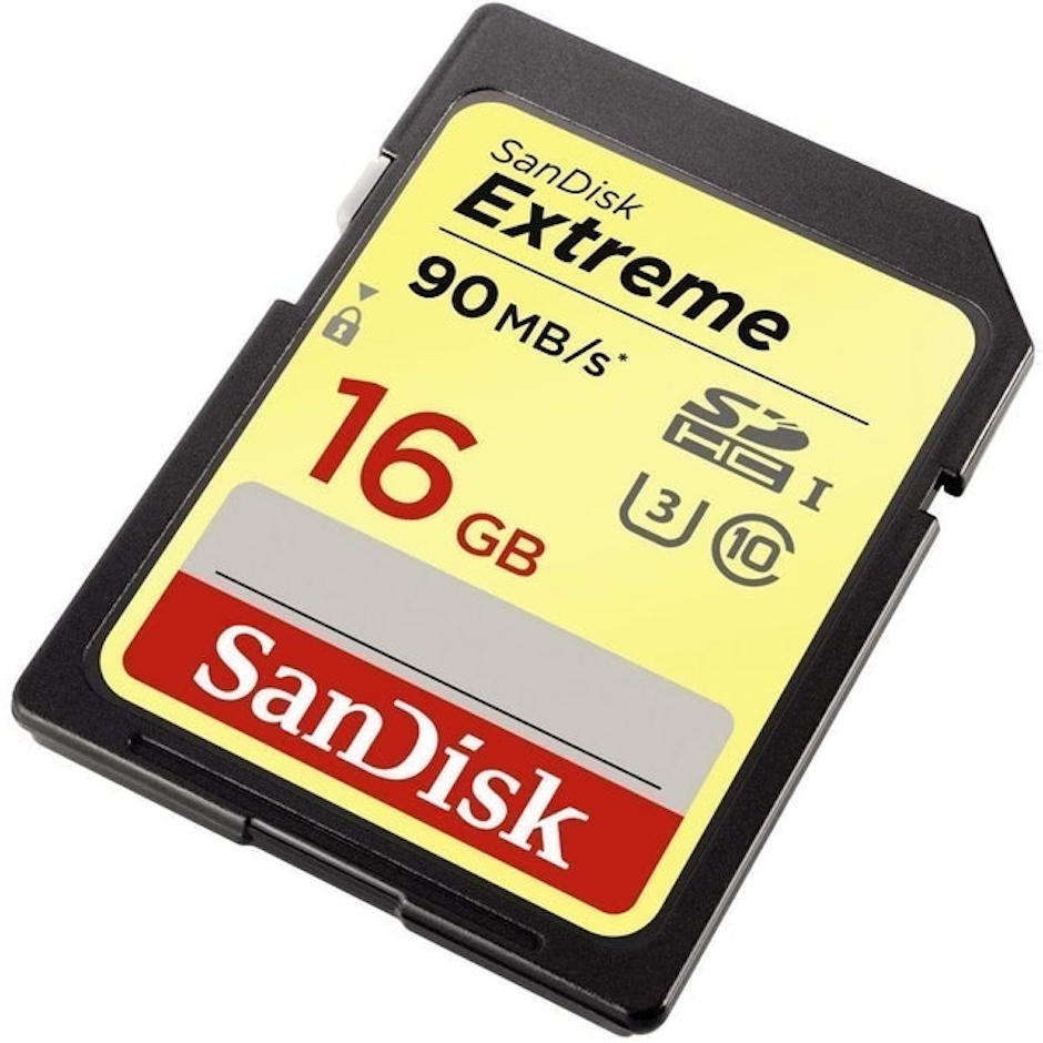 SANDISK Cartão de Memória Extreme 16GB Translation missing: pt-BR.activerecord.decorators.item_part_image/alt