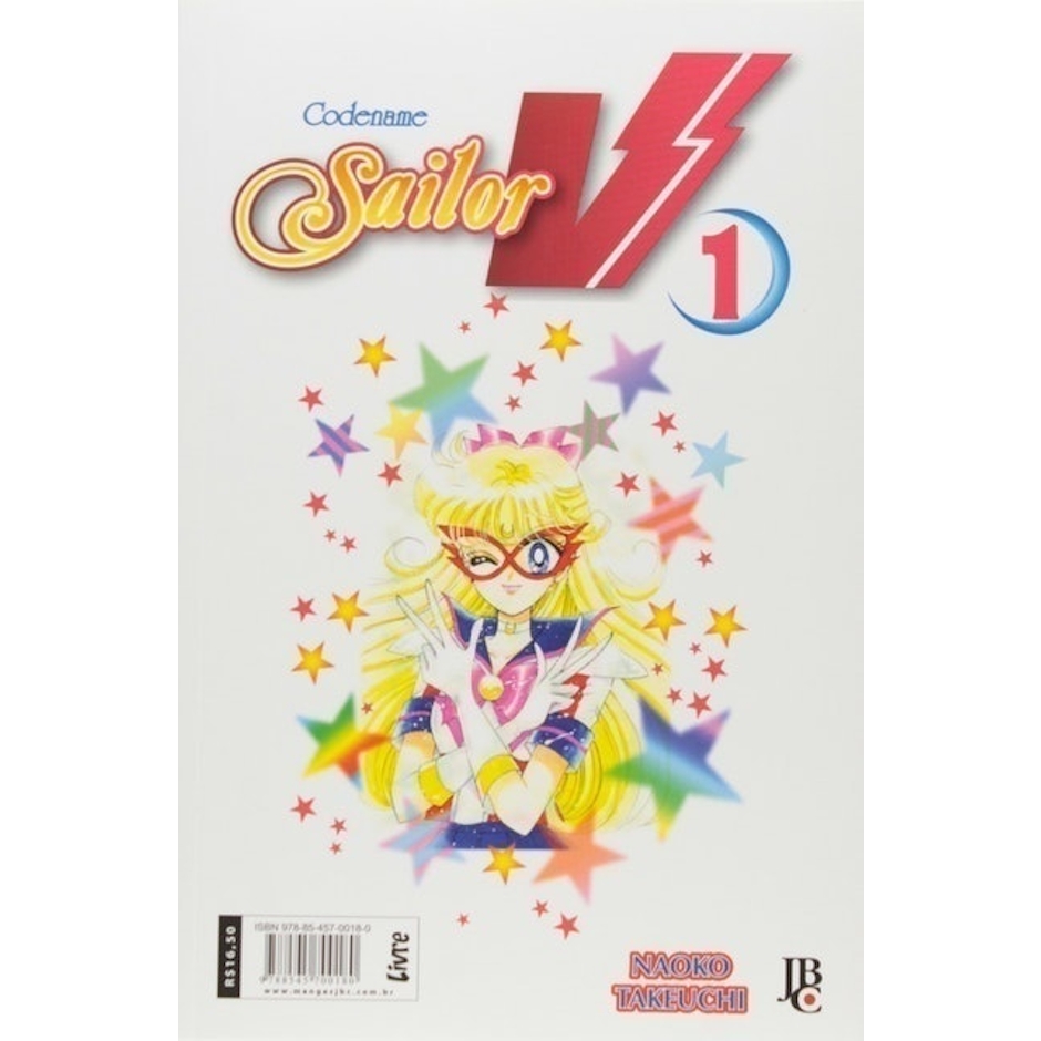 NAOKO TAKEUCHI Codename Sailor V - Volume 1 Translation missing: pt-BR.activerecord.decorators.item_part_image/alt