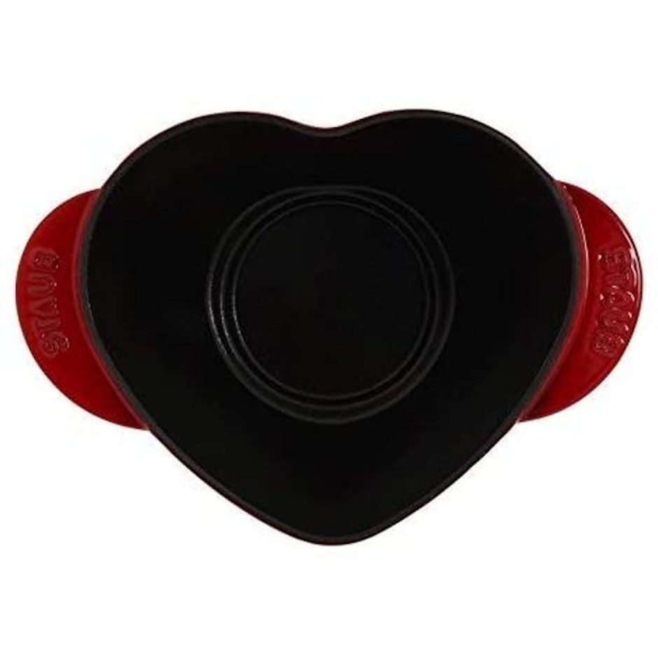 STAUB Caçarola Coração Cereja Ferro Fundido 20cm Translation missing: pt-BR.activerecord.decorators.item_part_image/alt
