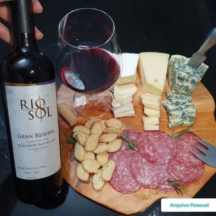 VINÍCOLA RIO SOL Vinho Tinto Gran Reserva Alicante Bouschet Translation missing: pt-BR.activerecord.decorators.item_part_image/alt