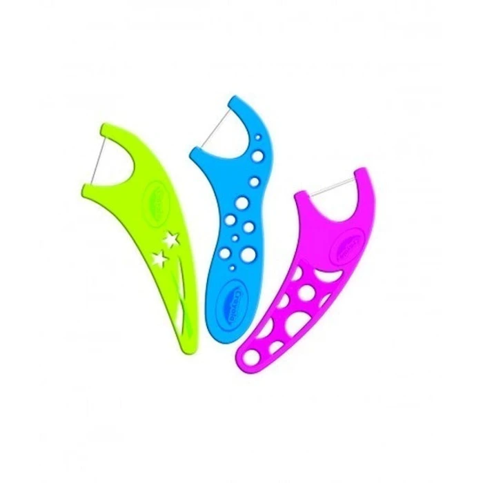 GUM Flosser Infantil Crayola 40 Unidades Translation missing: pt-BR.activerecord.decorators.item_part_image/alt
