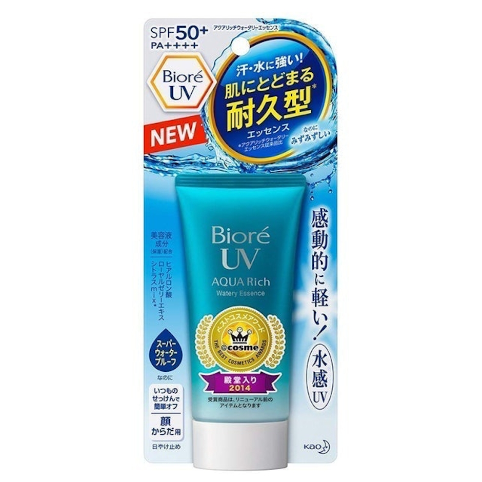 BIORÉ Protetor Solar UV Aqua Rich Watery Essence FPS50+ Translation missing: pt-BR.activerecord.decorators.item_part_image/alt