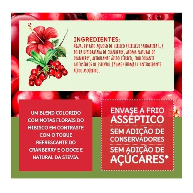 CAMPO LARGO Chá de Hibisco e Cranberry Translation missing: pt-BR.activerecord.decorators.item_part_image/alt