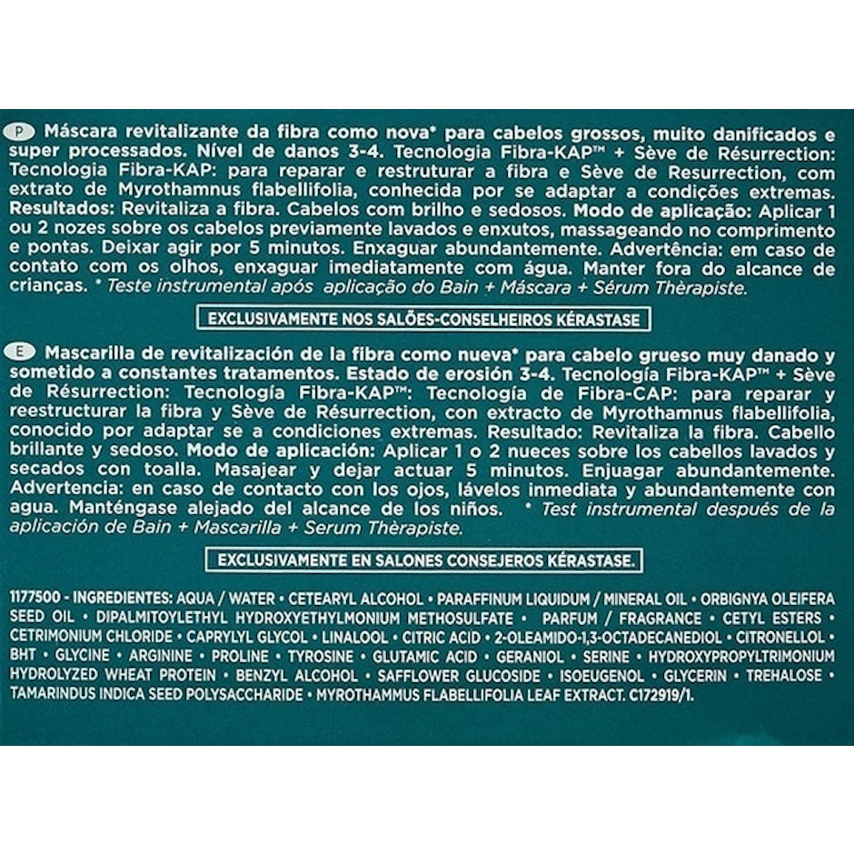 KÉRASTASE Résistance Masque Thérapiste Translation missing: pt-BR.activerecord.decorators.item_part_image/alt