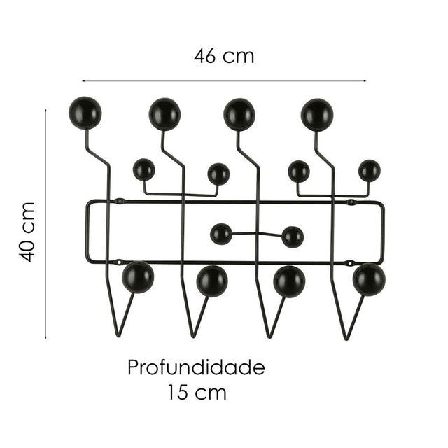 Cabideiro Charles Eames Preto Translation missing: pt-BR.activerecord.decorators.item_part_image/alt
