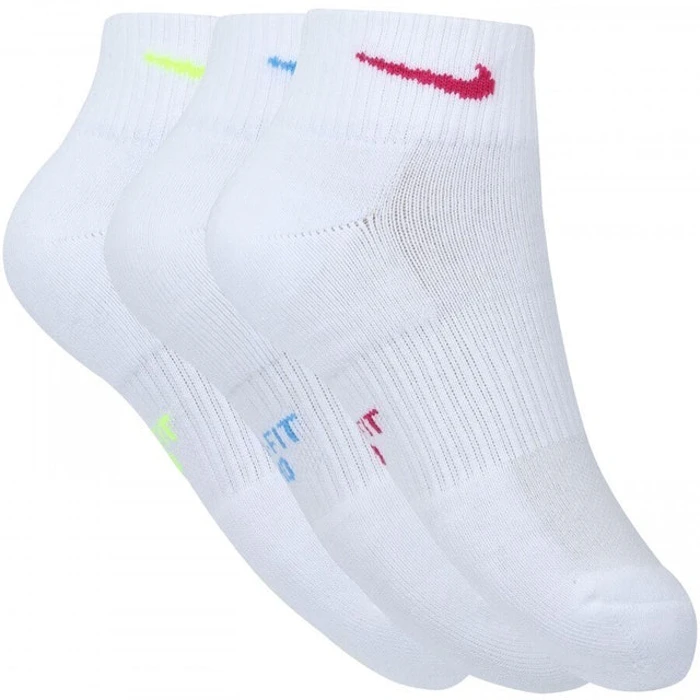 NIKE Meias Cano Médio Cushioned Ankle 3 Pares Translation missing: pt-BR.activerecord.decorators.item_part_image/alt