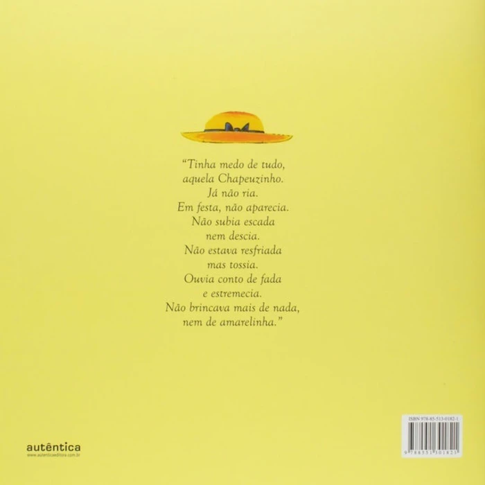 CHICO BUARQUE E ZIRALDO Chapeuzinho Amarelo Translation missing: pt-BR.activerecord.decorators.item_part_image/alt