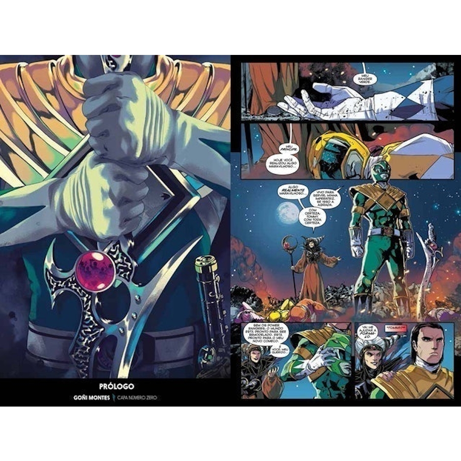 HISTÓRIA EM QUADRINHOS Mighty Morphin Power Rangers - Ano Um Translation missing: pt-BR.activerecord.decorators.item_part_image/alt