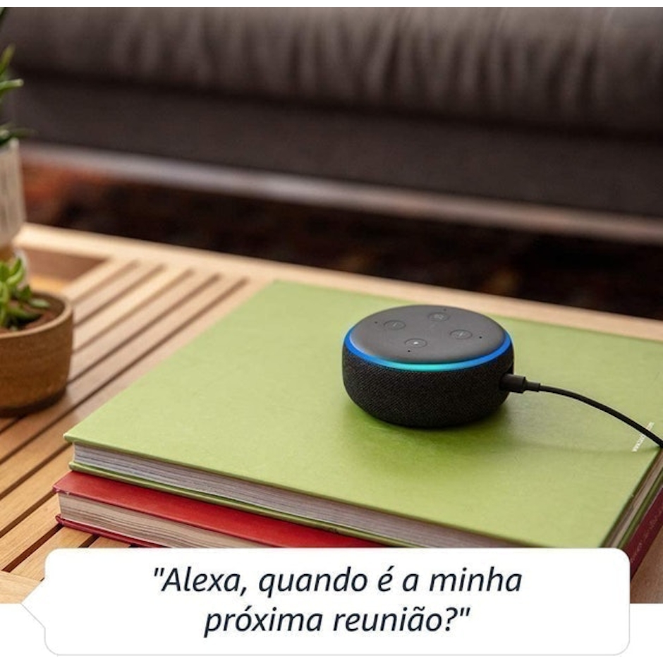 AMAZON Smart Speaker Echo Dot (3ª Geração) com Alexa Translation missing: pt-BR.activerecord.decorators.item_part_image/alt