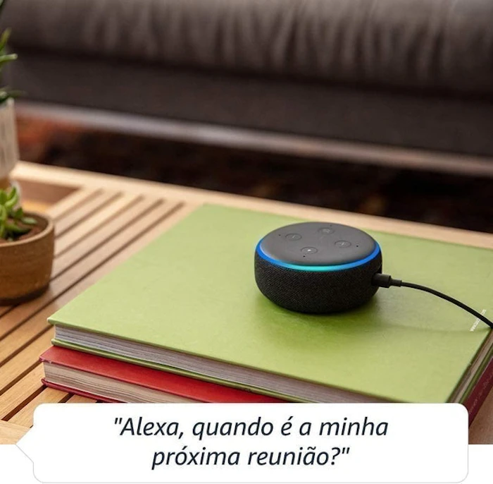 AMAZON Smart Speaker Echo Dot (3ª Geração) com Alexa Translation missing: pt-BR.activerecord.decorators.item_part_image/alt