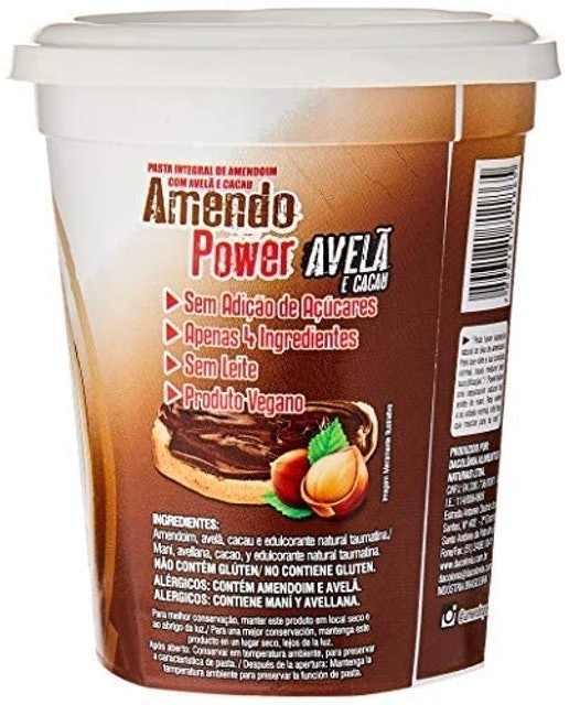 DACOLÔNIA AmendoPower Pasta de Amendoim com Avelã e Cacau  Translation missing: pt-BR.activerecord.decorators.item_part_image/alt
