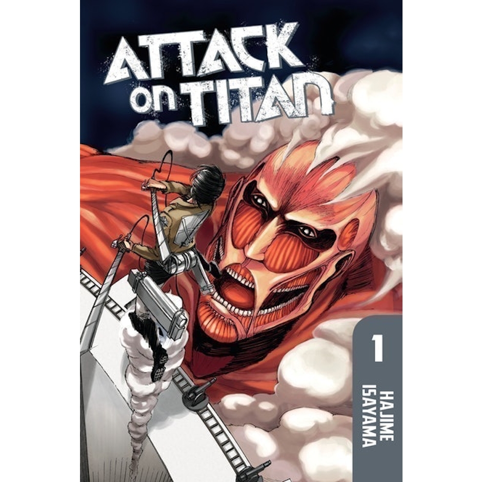 HAJIME ISAYAMA Attack on Titan Volume 1 (Inglês) Translation missing: pt-BR.activerecord.decorators.item_part_image/alt