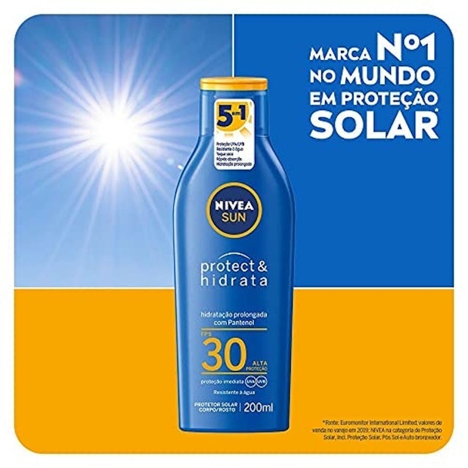 NIVEA Protetor Solar Corporal Sun Protect & Hidrata FPS30 Translation missing: pt-BR.activerecord.decorators.item_part_image/alt