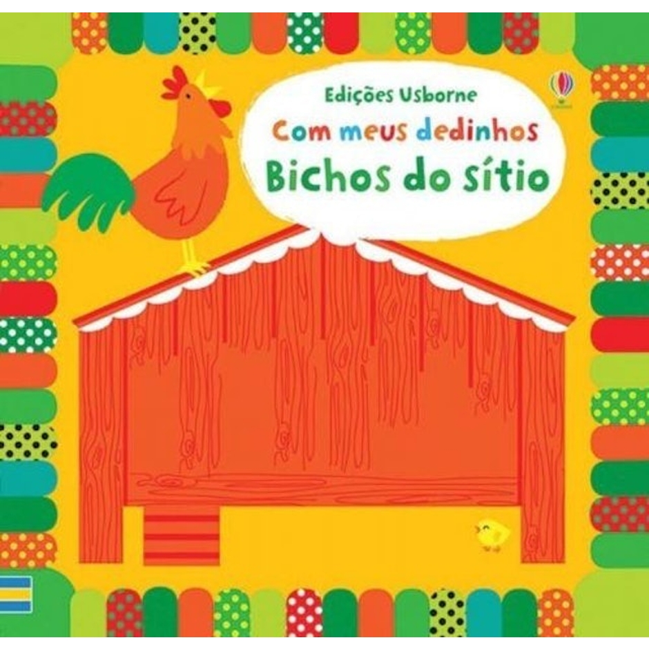 EDIÇÕES USBORNE Bichos do Sítio: Com Meus Dedinhos Translation missing: pt-BR.activerecord.decorators.item_part_image/alt