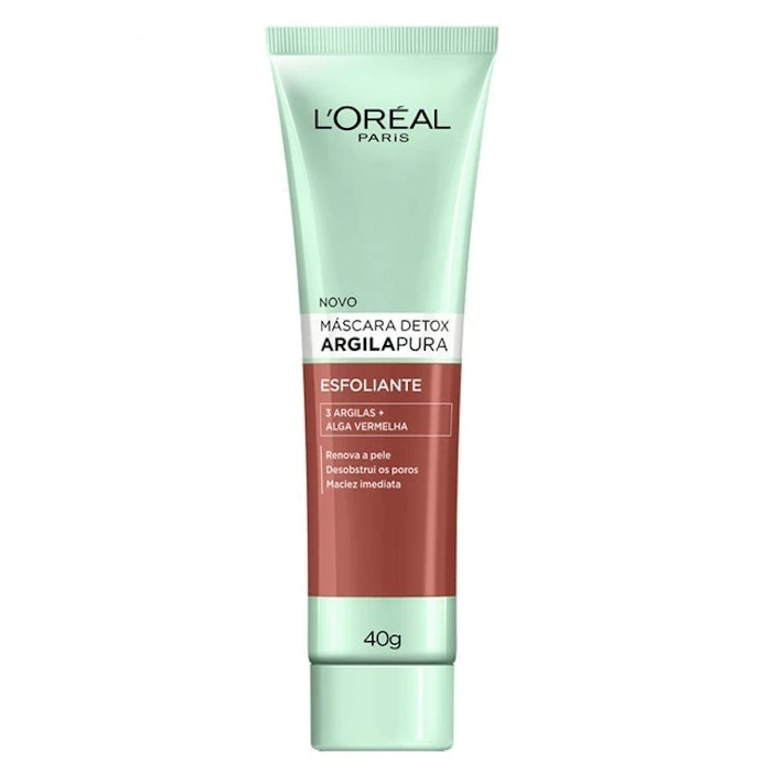 LÓRÉAL PARIS Máscara Facial Detox Argila Pura Esfoliante Translation missing: pt-BR.activerecord.decorators.item_part_image/alt