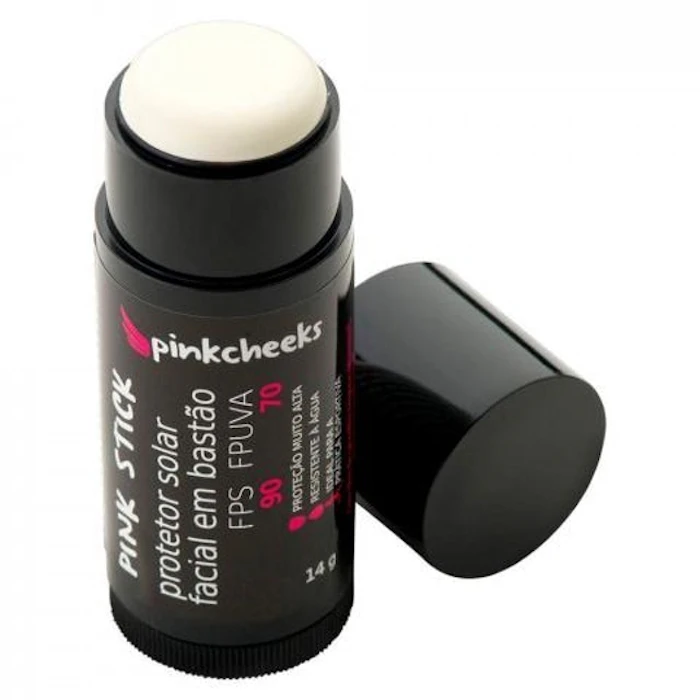 PINK CHEEKS Protetor Solar Facial Pink Stick FPS 90 Translation missing: pt-BR.activerecord.decorators.item_part_image/alt