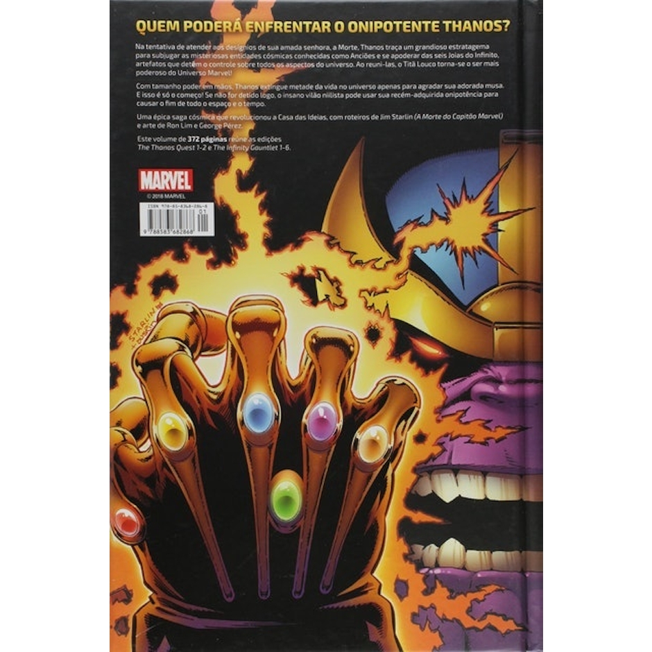 JIM STARLIN, RON LIM Desafio Infinito Translation missing: pt-BR.activerecord.decorators.item_part_image/alt
