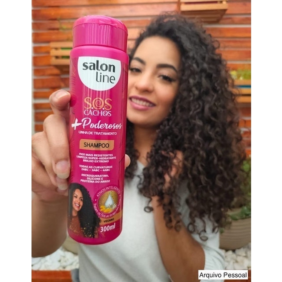 SALON LINE Shampoo SOS Cachos + Poderosos Translation missing: pt-BR.activerecord.decorators.item_part_image/alt