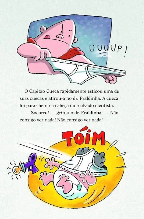 INFANTIL As Aventuras do Capitão Cueca Translation missing: pt-BR.activerecord.decorators.item_part_image/alt