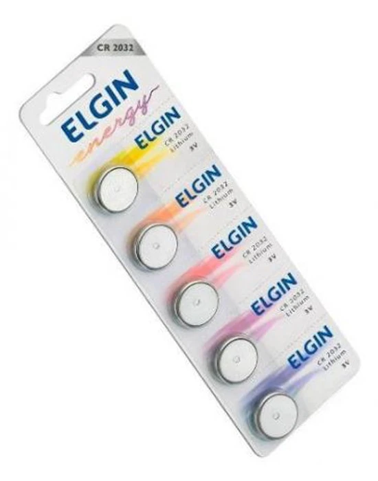 ELGIN Bateria de Lítio 3V CR2032 (para Glicosímetro) Translation missing: pt-BR.activerecord.decorators.item_part_image/alt