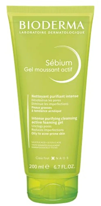 BIODERMA Gel de Limpeza Sébium Gel Moussant Actif Translation missing: pt-BR.activerecord.decorators.item_part_image/alt