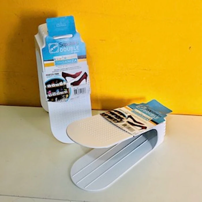 ARTHI Organizador para Sapatos Double Branco Translation missing: pt-BR.activerecord.decorators.item_part_image/alt