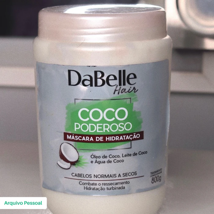 DABELLE Máscara de Hidratação Coco Poderoso Translation missing: pt-BR.activerecord.decorators.item_part_image/alt