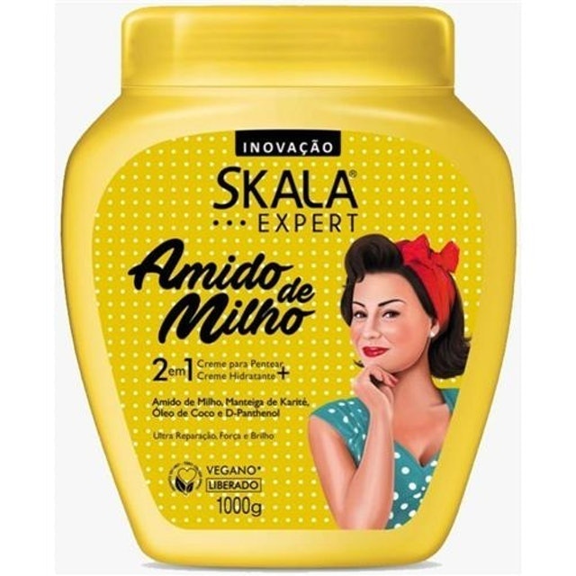 SKALA Creme para Pentear 2 em 1 Amido de Milho Translation missing: pt-BR.activerecord.decorators.item_part_image/alt