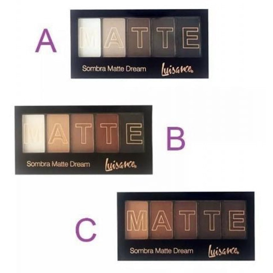 LUISANCE Paleta Sombras Matte Dream Cor B Translation missing: pt-BR.activerecord.decorators.item_part_image/alt
