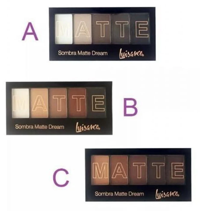 LUISANCE Paleta Sombras Matte Dream Cor B Translation missing: pt-BR.activerecord.decorators.item_part_image/alt