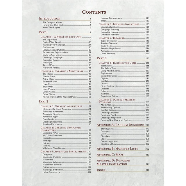WIZARDS OF THE COAST Dungeons & Dragons Master's Guide (Inglês) Translation missing: pt-BR.activerecord.decorators.item_part_image/alt