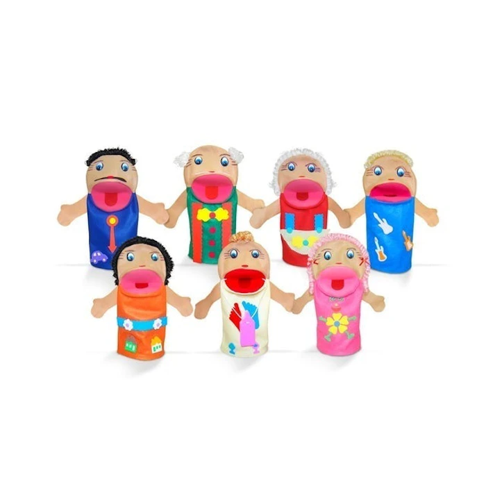 CARLU Fantoches Família Feltro Carlu Brinquedos Translation missing: pt-BR.activerecord.decorators.item_part_image/alt
