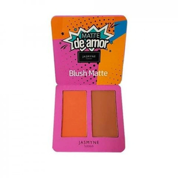 JASMYNE Duo Blush Matte de Amor V6031 Cor B Translation missing: pt-BR.activerecord.decorators.item_part_image/alt