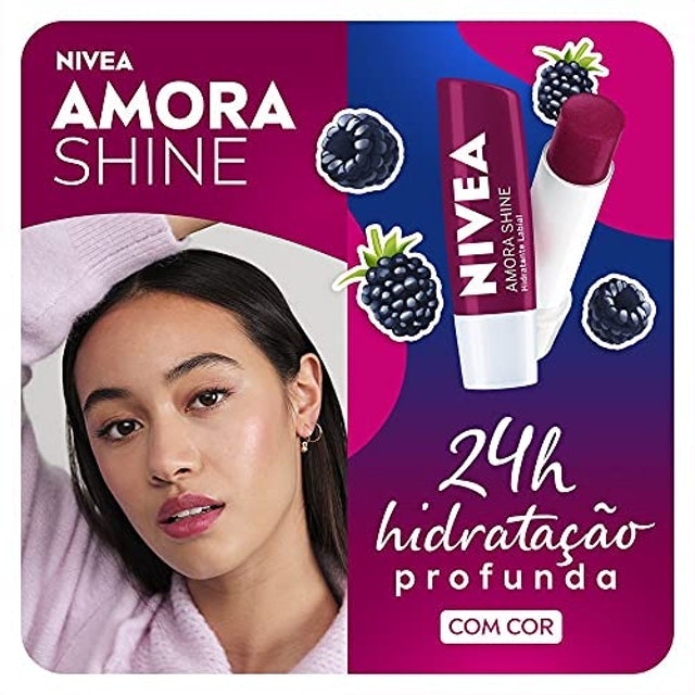 NIVEA Protetor Labial Amora Shine Translation missing: pt-BR.activerecord.decorators.item_part_image/alt