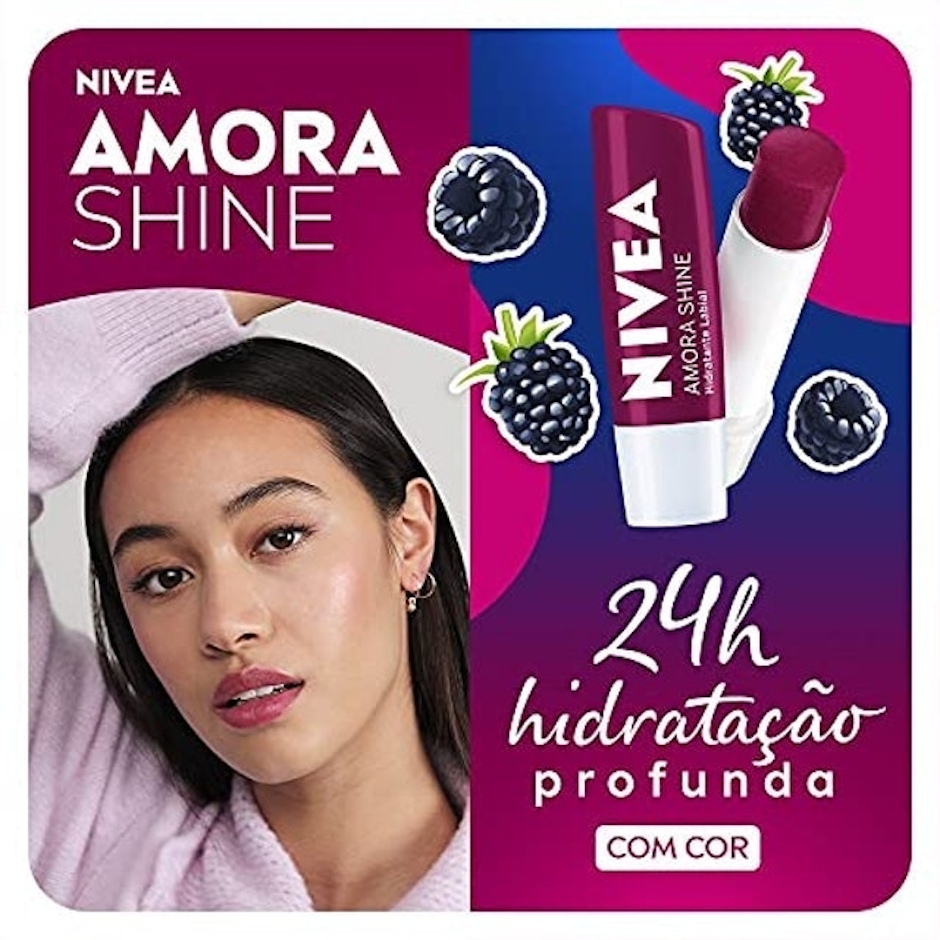 NIVEA Protetor Labial Amora Shine Translation missing: pt-BR.activerecord.decorators.item_part_image/alt