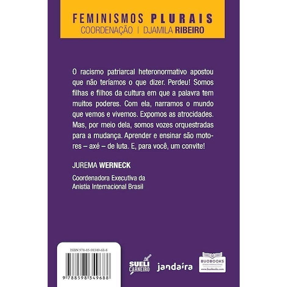 Djamila Ribeiro Lugar de Fala Translation missing: pt-BR.activerecord.decorators.item_part_image/alt