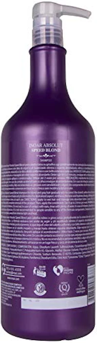 INOAR Shampoo Absolut Speed Blond 1 Litro Translation missing: pt-BR.activerecord.decorators.item_part_image/alt