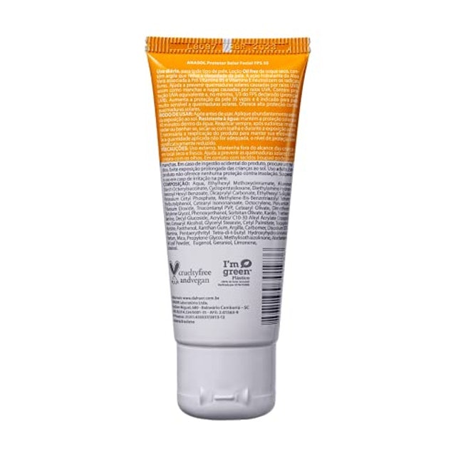 ANASOL Protetor Solar Facial Toque Seco FPS35  Translation missing: pt-BR.activerecord.decorators.item_part_image/alt