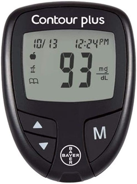 BAYER Medidor para Glicose (Glicosímetro) Contour Plus Bayer Translation missing: pt-BR.activerecord.decorators.item_part_image/alt