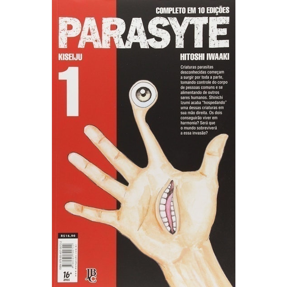 HITOSHI IWAAKI Parasyte Volume 1 Translation missing: pt-BR.activerecord.decorators.item_part_image/alt