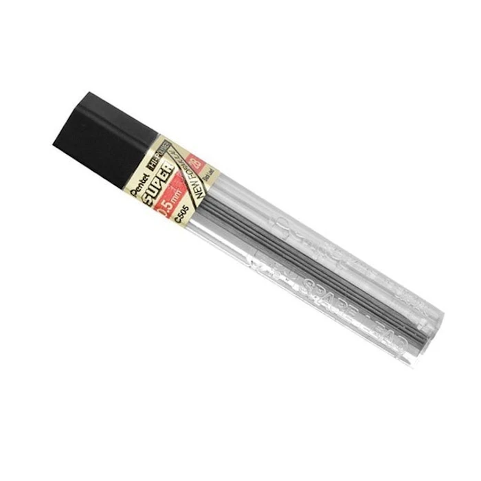 PENTEL Grafite 0.5mm 2B Translation missing: pt-BR.activerecord.decorators.item_part_image/alt